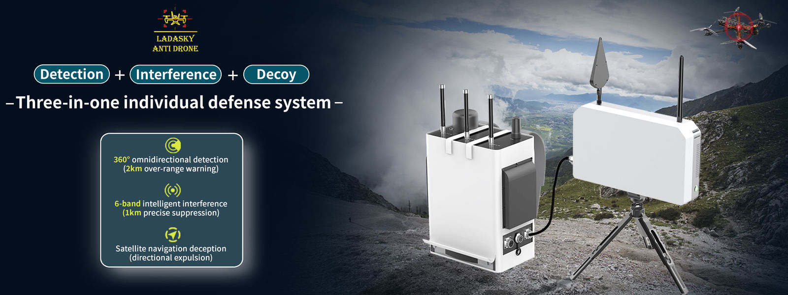 反無人機モジュール