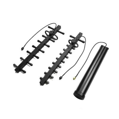 Silver 2.4G High Gain Yagi Antenna Outdoor Counter UAV Vswr 2.0A 2400-2500MHz