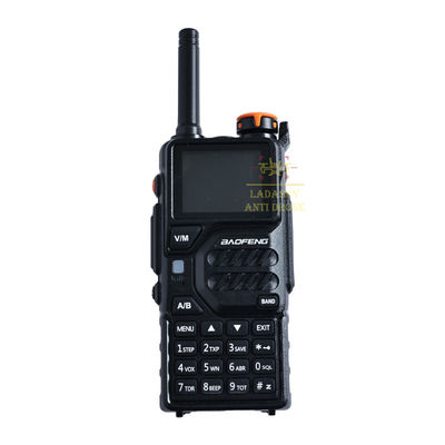 2KM 300-6200M Handheld Modle FPV/UAS Detector System Anti UAV Full Spectrum GPS WIFI Drone Signal Detector