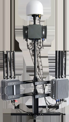 購入 70M-6GHz 固定型対ドローンシステム 10KM 全周波数 24時間無人 UAV FPV 映像伝送キャプチャ ドローン検知 対ドローン妨害検知器 オンライン製造