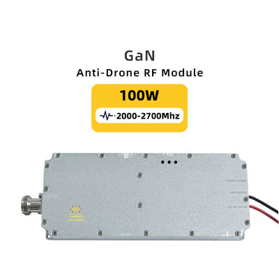 購入 100W 2000-2700MHz ブロードバンド GaN アンチ ドローン モジュール FPV アンチ ドローンシステム C-Uas Mavic 3 Autel Fpv Ua ポーランド RF モジュール オンライン製造