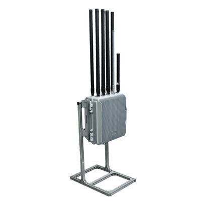 購入 1～3km固定型統合ドローン検知・妨害システム 100MHz～6GHz 360°空域カバー UAVセキュリティ・保護システム オンライン製造