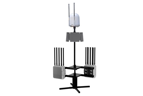 購入 70MHz 6GHz 固定 360° アンチ ドローンシステム 総合防衛のための統合検出と妨害 オンライン製造