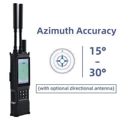 購入 コンパクトなハンドヘルドドローン検出器 リアルタイム振動と音声アラートを提供し,簡単な片手で操作し,携帯性 ドローン検出 ウェアラブル使用のためのドローン対策システム オンライン製造