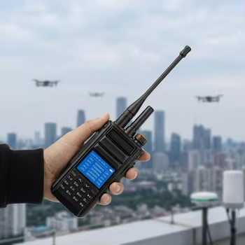 購入 手持ちドローン検出器 300MHz~6200MHz OFDMとFM信号検出 1KM検出範囲とオーディオビジュアルアラーム オンライン製造