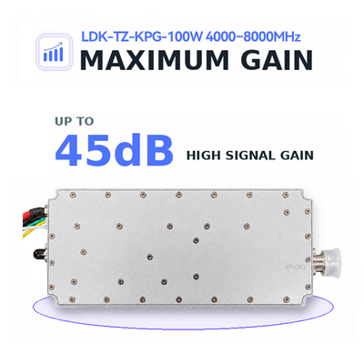 買う 4000−8000MHz 100Wマイクロ波GAN RFアンプモジュール TTSK‐TZ‐KPG‐100WRFシステム用メタルスクリューマウントRF電源ユニット オンライン製造