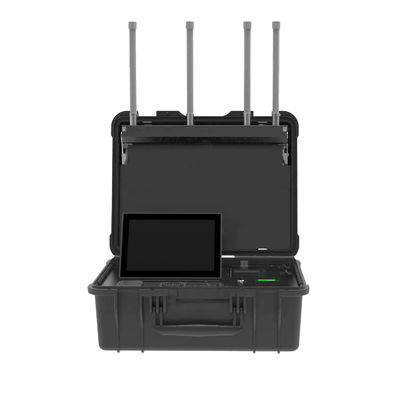 Anti Drone Detection System With 45MHz To 6000MHz Coverage For Pilot Positioning And UAV Defense 1920*1200 Pixels Resolution