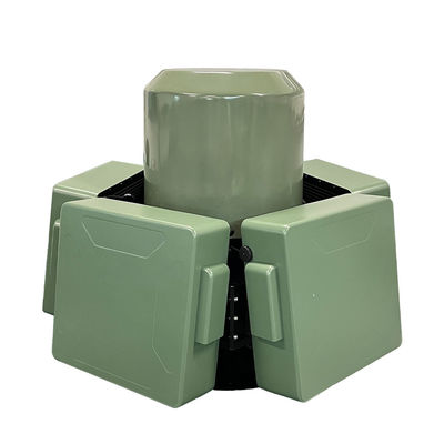 車両に搭載された反ドローンシステム 5km検出 300MHz-6GHz