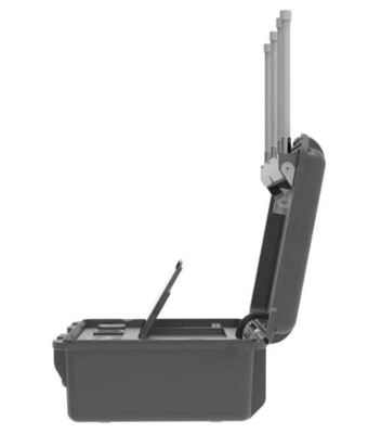 Portable Drone Detector with 5KM Range 900-5.8Ghz Full Band and 360° Full Airspace Coverage Drone Detection System