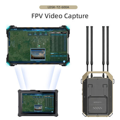 Portable Drone Detector with 12km Detection Range 100MHz-6.2GHz Wideband Detection and 24 Hours Continuous Operation