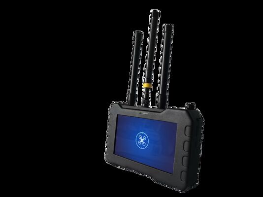 1.5km 70MHz-6.2GHz Full-band Drone Detector 500MHz-6GHz FPV Full Coverage Video Captureand Storage 1+N Working Mode With Watches Team Collaboration Portable Design